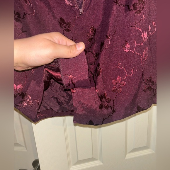 Vintage Dark purple mini skirt from Petites Beechers Brook - Picture 8 of 8